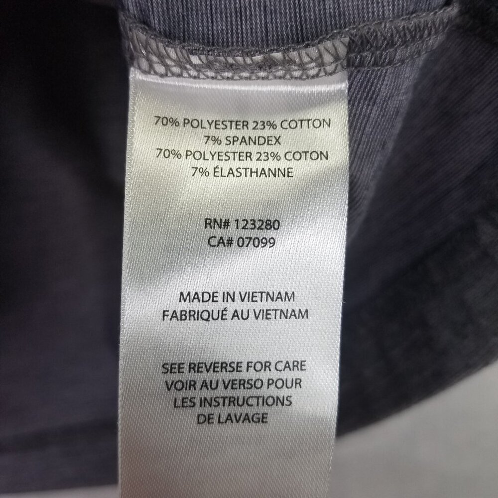 Performance Men’s Gray Quarter-Zip Pullover - Picture 11 of 16